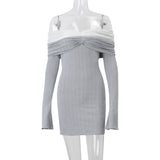 Fashionkova Daelynn One-Shoulder Pleated Dress