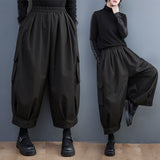 outfit ideas for school Spring and Summer New Dark Japanese Style Versatile Overalls Wide Leg Pants Straight Casual Pants for Women