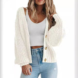 women’s style 2024 Autumn and Winter New Loose Knitted Coat Women's Sweater Cardigan