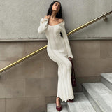 Fashionkova Isla Knit Maxi Dress