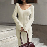 Fashionkova Isla Knit Maxi Dress