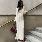 Fashionkova Isla Knit Maxi Dress