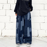 y2k outfits Autumn and Winter Ins Harajuku Japanese Retro Jeans Wide-Leg Pants Loose-Fit Pants for Women American Women