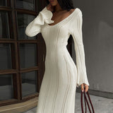 Fashionkova Isla Knit Maxi Dress
