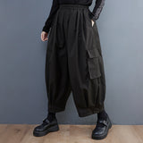 outfit ideas for school Spring and Summer New Dark Japanese Style Versatile Overalls Wide Leg Pants Straight Casual Pants for Women