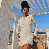 Fashionkova Sherry Backless Mini Dress