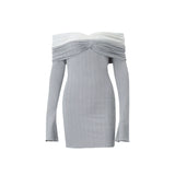 Fashionkova Daelynn One-Shoulder Pleated Dress