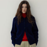 fall outfit men Lerobe Knitwear Women's  Autumn Korean Style Loose Lapel Solid Color Wool Cardigan Coat