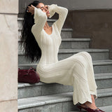 Fashionkova Isla Knit Maxi Dress