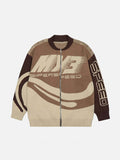 y2k outfits Autumn and Winter New  Fashion Aesthetic Knitted Zipper Cardigan Sweater Harajuku Punk Neutral Style Sweater