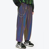 Fashionkova Reflective Wide Pants