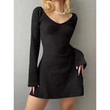 Fashionkova Penny Full Sleeves Mini Dress