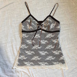 FashionKova-Harajuku Retro Gothic Y2K Emo Girls Camisole Top Sexy Slim Chic Fashion Aesthetic Women's Crop Tops Punk Hip Hop Rock Streetwear