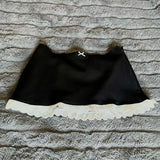 FashionKova-Fairy Aesthetic Kawaii Fashion Short Skirt Emo Girl Harajuku Women Bottoms Sweet Bow Decoration Y2K White Casual cute Sexy skirt