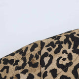 Fashionkova PB&ZA 2024 early autumn new women's fashion animal print round neck long sleeve single-breasted cotton jacket coat