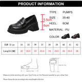 Fashionkova Lucyever Women's Loafers 2024 Spring British Style Slip On Platform Mary Jane Shoes Woman Japanese Jk Uniform Lolita Shoes Women