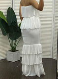 Fashionkova Flirtatious Ruffle Tiered Dress