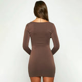 Fashionkova Truly Basic Mini Bodycon Dress