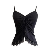 FashionKova-American Retro Harajuku Casual Y2K Crop Top High Street Off-shoulder Solid Color Slim Clothes Fashion Hotties Women's Streetwear