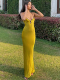 Fashionkova Backless Elegant Stunner Maxi Dress