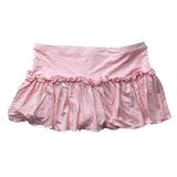FashionKova-Fairy Aesthetic Kawaii Fashion Short Skirt Emo Girl Harajuku Women Bottoms Sweet Bow Decoration Y2K White Casual cute Sexy skirt