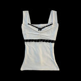 FashionKova-Harajuku Retro Gothic Y2K Emo Girls Camisole Top Sexy Slim Chic Fashion Aesthetic Women's Crop Tops Punk Hip Hop Rock Streetwear
