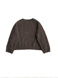 Fashionkova Fashion Round Neck Cashmere Long Sleeved Women's Pullover Solid Color Casual Vintage Sweater New Female Commuting Knitwear 2024