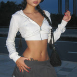 Fashionkova Sheena Crop Hoodie