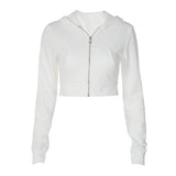 Fashionkova Sheena Crop Hoodie