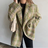 Fashionkova Smarty Pants Plaid Jacket