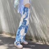 Fashionkova Tie Dye Wide Pants