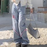Fashionkova Y2K Wide Leg Jeans