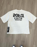 Fashionkova American Street New Trend Retro Letter Printing Oversized T-shirt Men's And Women's Y2K Harajuku Hip-Hop Gothic Casual Joker Top