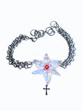 Fashionkova ZHUHE Thorn Lily Necklace New Gothic Style For Women Men's Jewelry Accessories Party Gift ootd