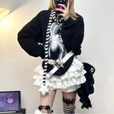 FashionKova-Pink Skirt Sweet High Waist Japanese Y2k Kawaii Clothes Fold Punk Cute Lolita Sexy Cute 2025 Mini Skirts Cutecore Girl Skirt 90s