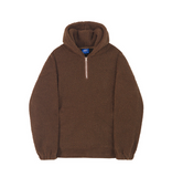 Fashionkova  No. 3348 HALF ZIP-UP FLEECE HOODIE