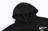 Fashionkova  No. 5047 BLACK LETTER HOODIE