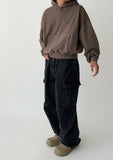 Fashionkova  No. 1205 CROP PULLOVER HOODIE