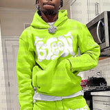 Fashionkova  Y2K Colorful Letters High Street Hip-Hop Campus Loose Zip Hoodie Men Gothic Harajuku Casual Street Oversized Sweatshirt Unisex