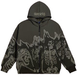 Fashionkova party look inspos Big promotion Europe, America, autumn and winter styles for men and women New Y2K hoodie couple long-sleeved skull coat traf sti