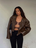 Fashionkova Staten Island Jacket Brown