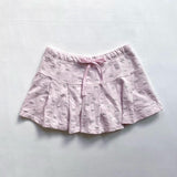 FashionKova-Y2K Spring summer new pink elastic casual sports wind puppy pattern women dress sweet high waist slim A-line Hot Girl skirt EMO