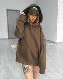 Fashionkova Nude Hoodie