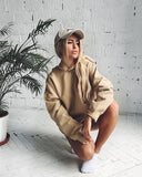 Fashionkova Nude Hoodie