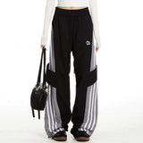 Fashionkova Blokette Style Cargo Stripe Pants