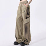 Fashionkova Blokette Style Cargo Stripe Pants