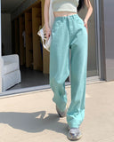 Fashionkova Candy Cloud High Waist Jeans