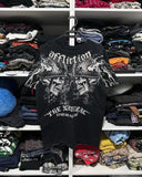 Fashionkova 2000s Cyber Grunge Graphic T-shirt Y2K Star Skull Print Short Sleeve Tees Japanese Emo Vintage E girl Gothic T shirt Women Men