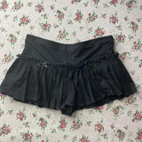 FashionKova-vintage outfits Sweet cute e-girl aesthetic Y2K Harajuku lace trim bow tie skirt sexy chic slim fashion streetwear gothic retro princess Bottoms