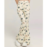 Fashionkova Cat Print Graphic Pants